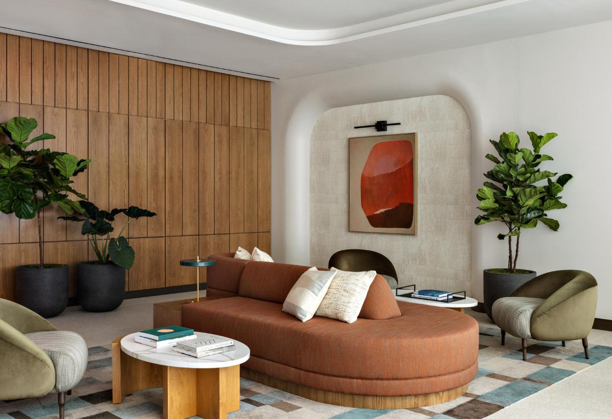 מלון Kimpton Theta New York - Times Square By Ihg מראה חיצוני תמונה The interior of the hotel