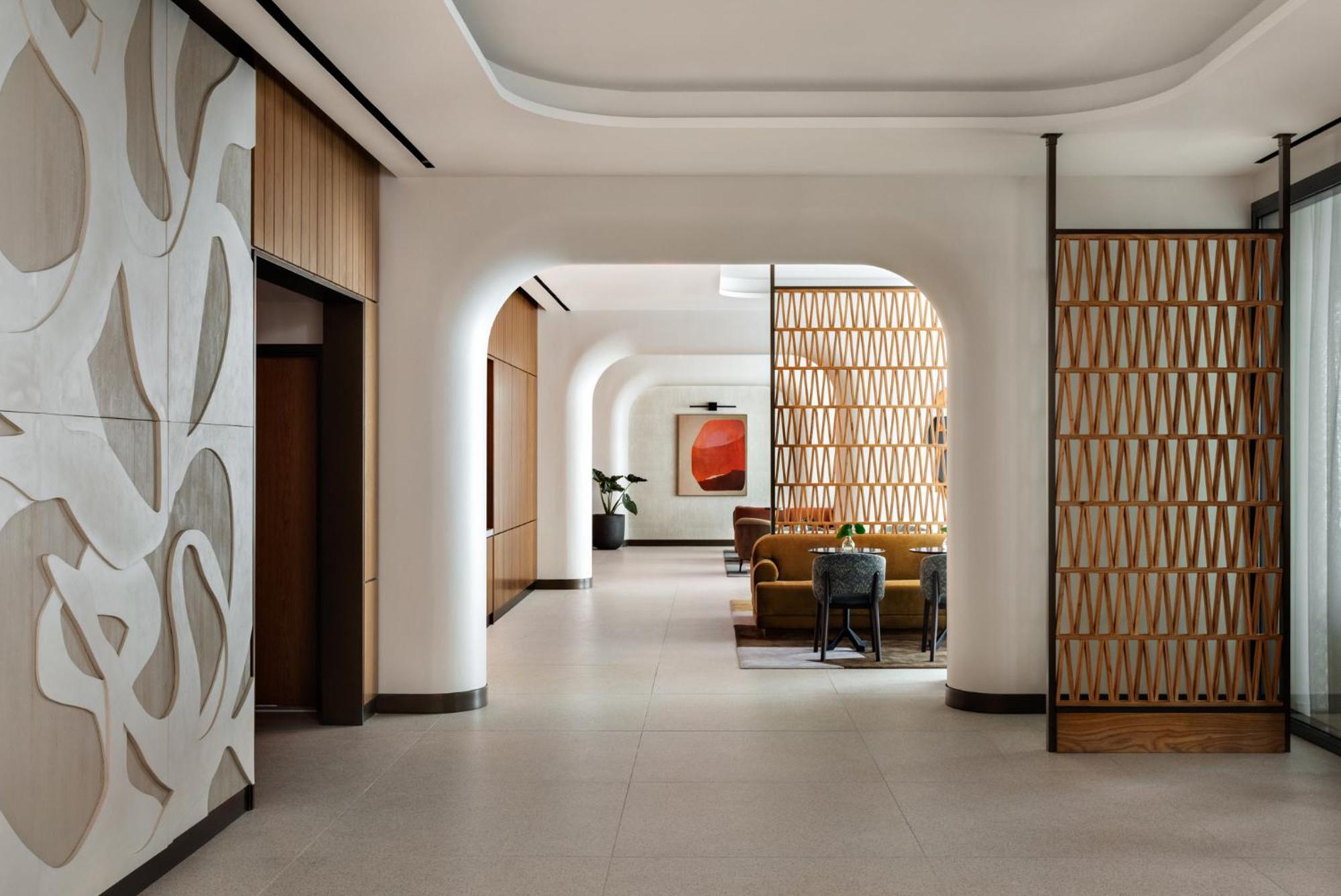 מלון Kimpton Theta New York - Times Square By Ihg מראה חיצוני תמונה The lobby of the hotel