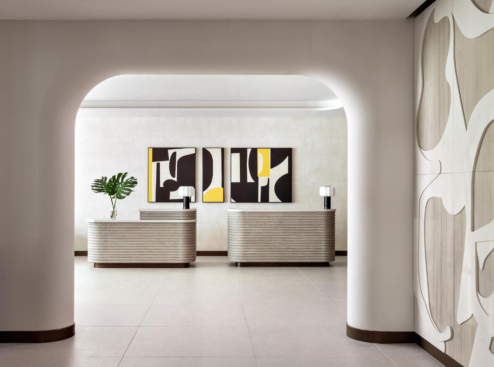 מלון Kimpton Theta New York - Times Square By Ihg מראה חיצוני תמונה The lobby of the Four Seasons Hotel, Milan
