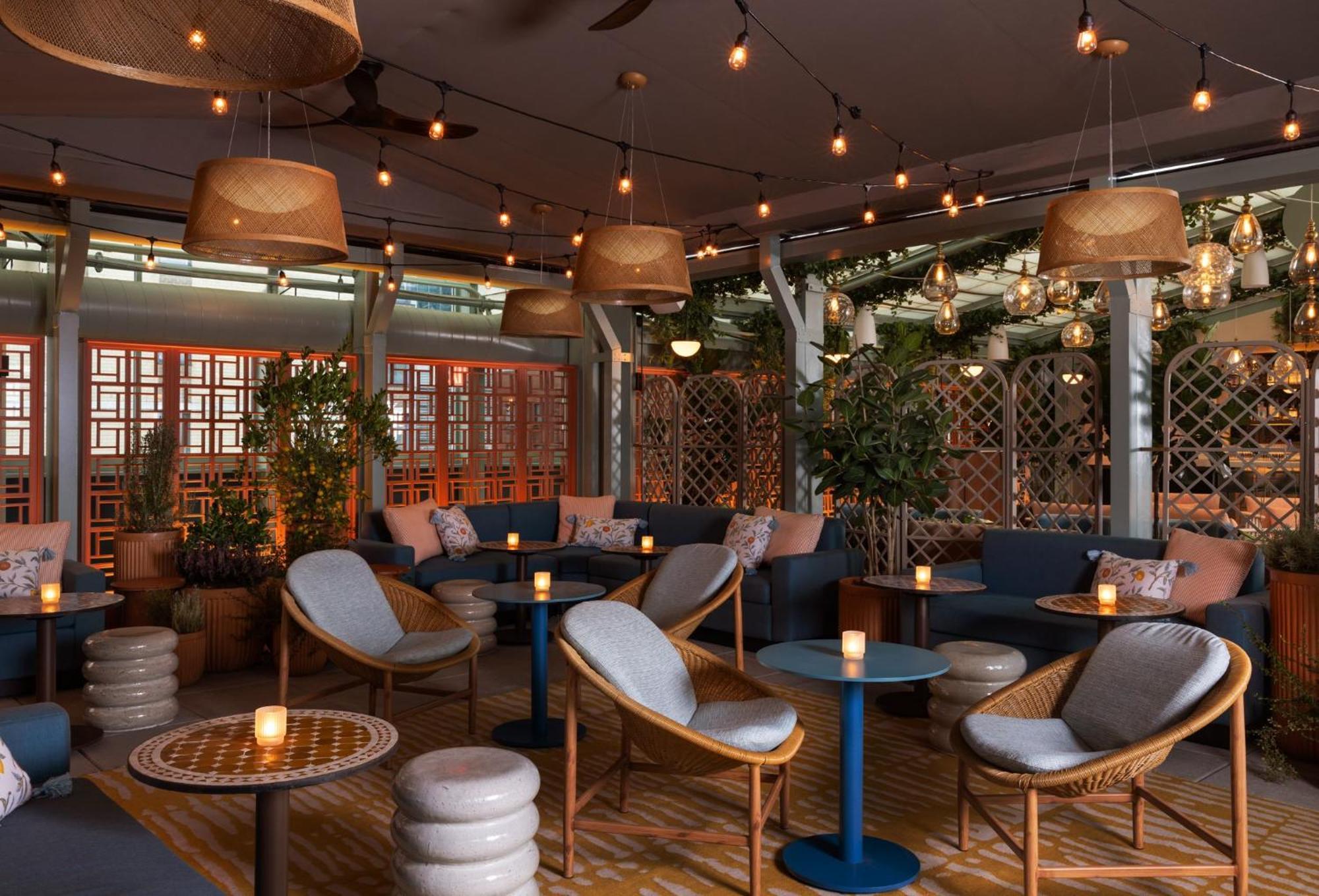 מלון Kimpton Theta New York - Times Square By Ihg מראה חיצוני תמונה The interior of the restaurant